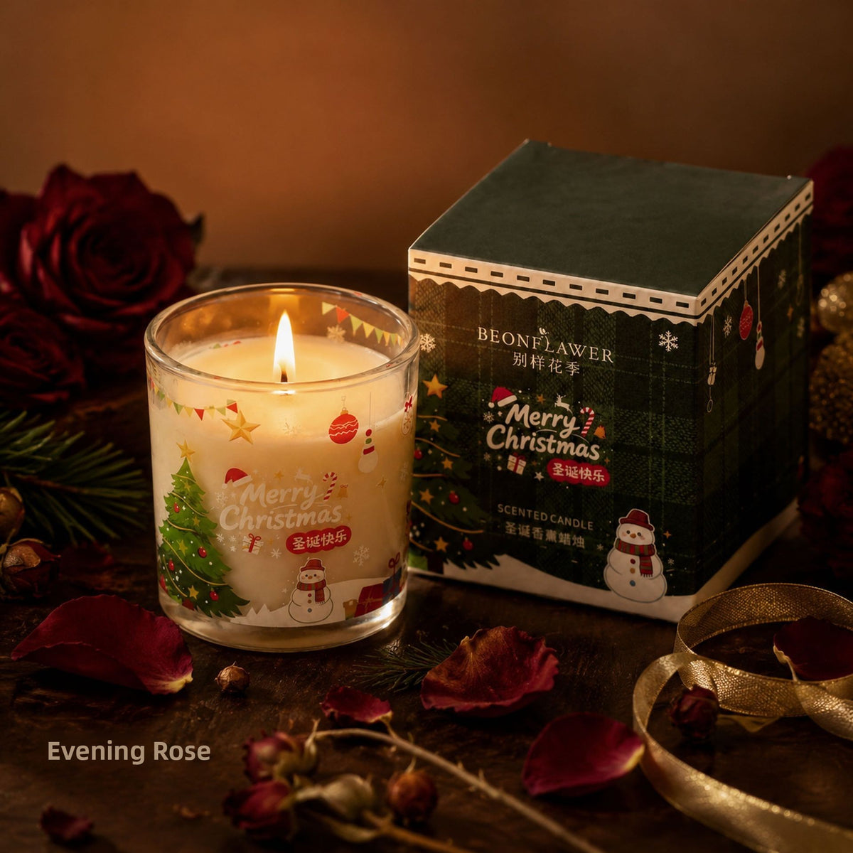 Fruit-Scented Soy Wax Aromatherapy Candle