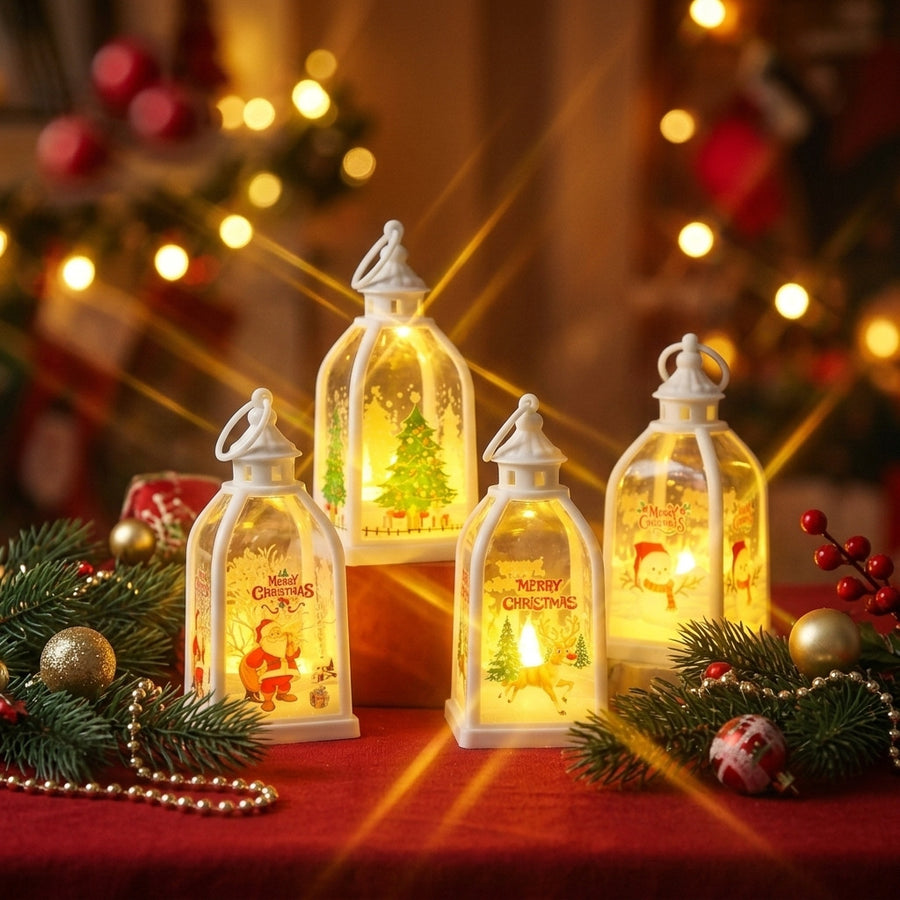 Portable Christmas LED Lantern